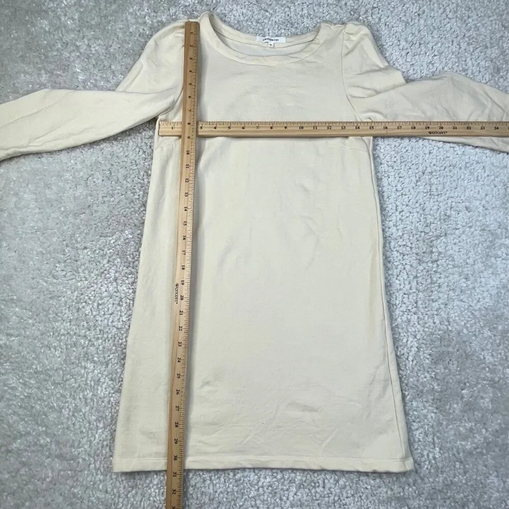 Emerson Fry Alice Sweater Dress Cream Ivory Womens XS